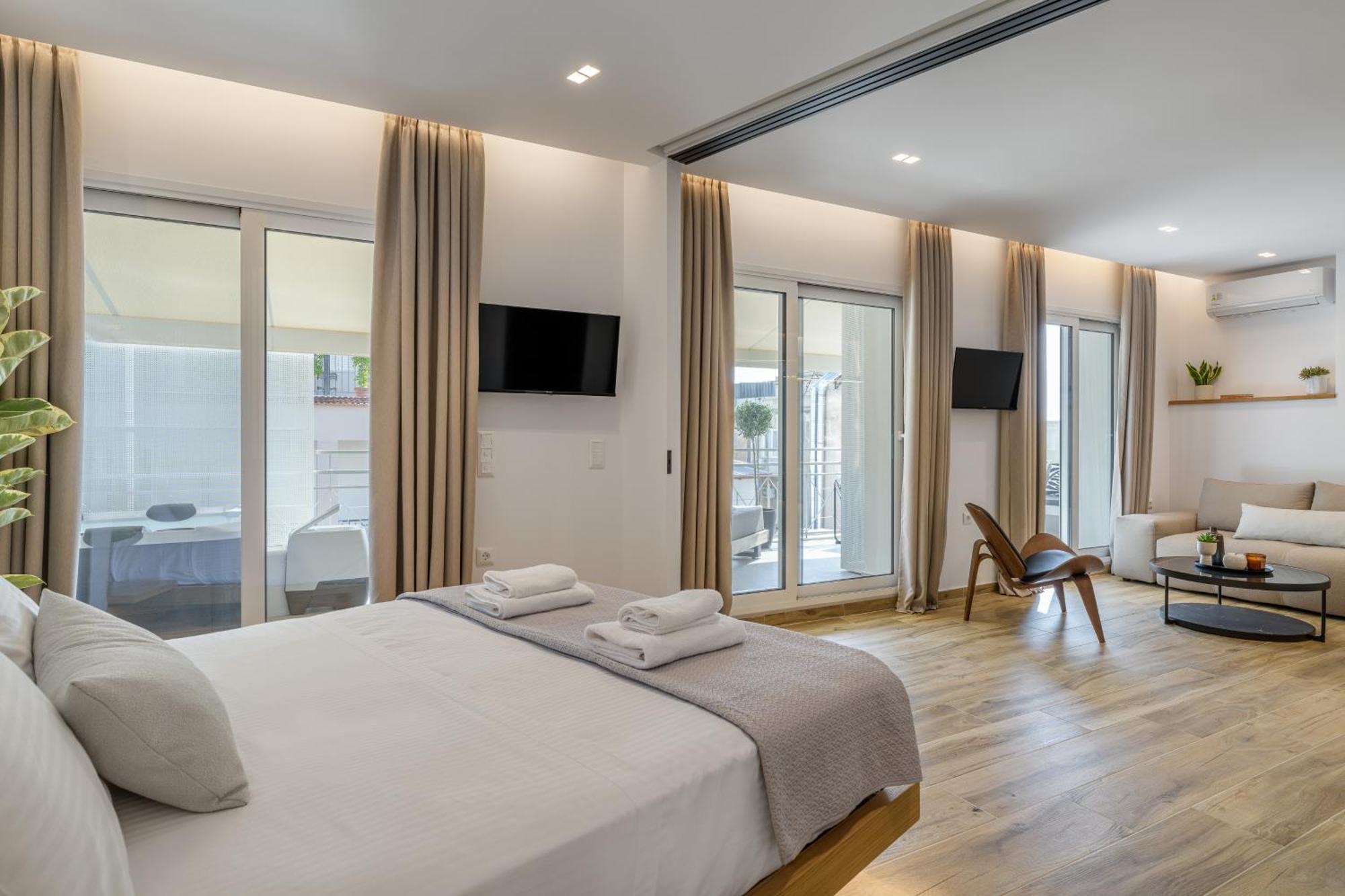Central Sunny Loft With Plunge Pool Atena Exterior foto