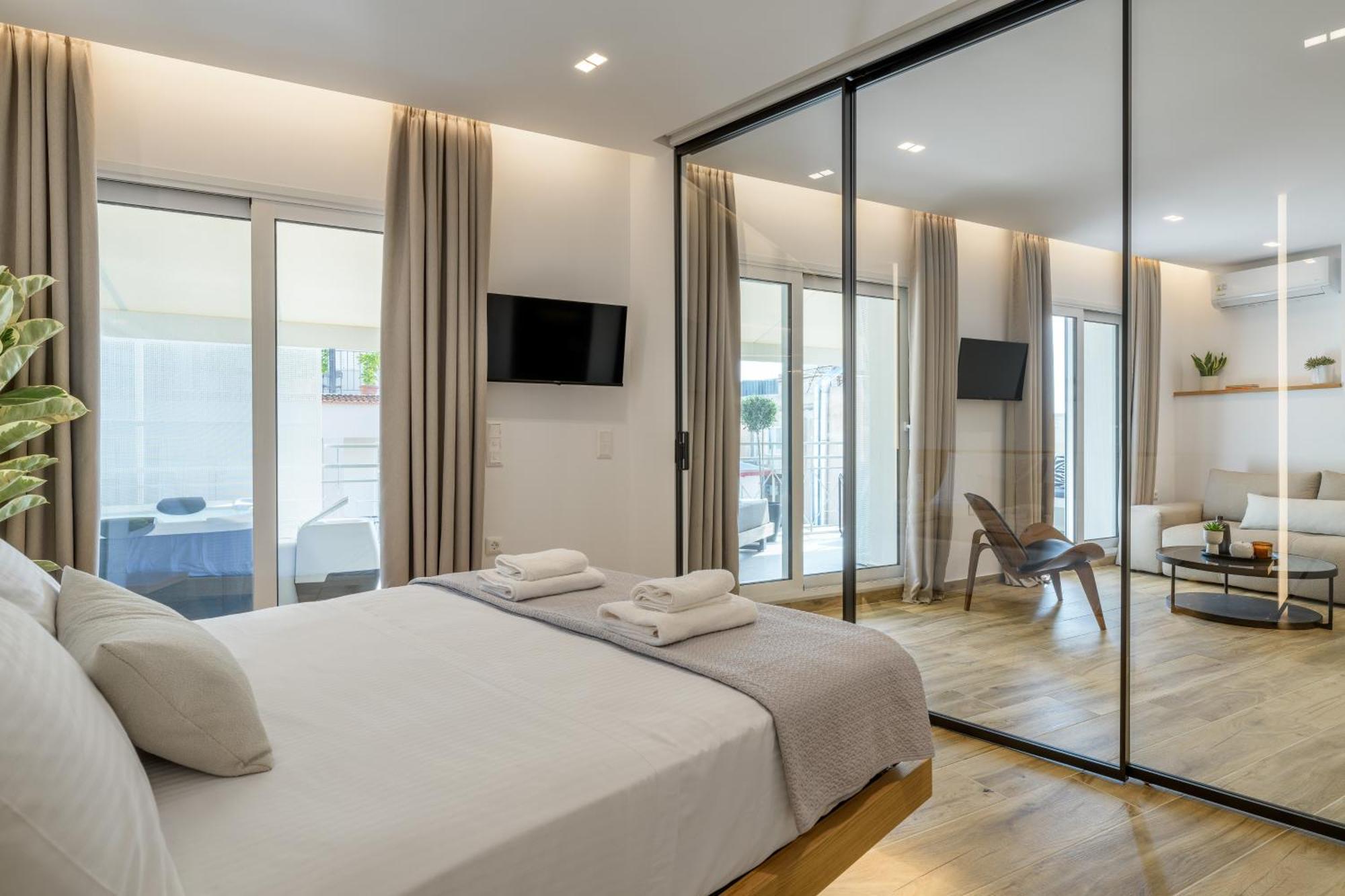 Central Sunny Loft With Plunge Pool Atena Exterior foto